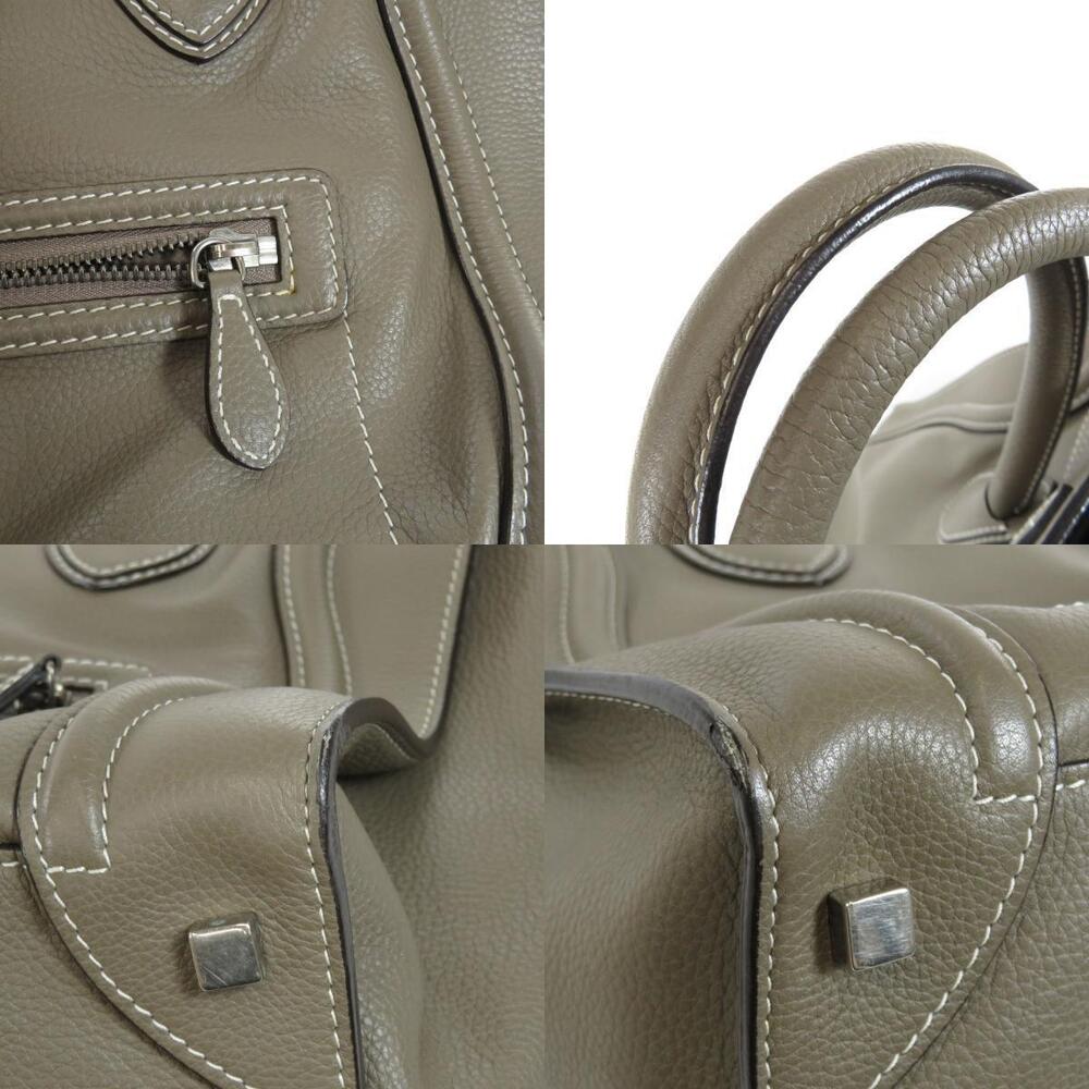Celine Luggage Handbag Leather - Picture 9 of 11